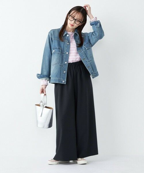 SHIPS / シップス Gジャン・デニムジャケット | SHIPS Colors:〈洗濯機可能〉アマヨリ デニム ジャケット◇ | 詳細20