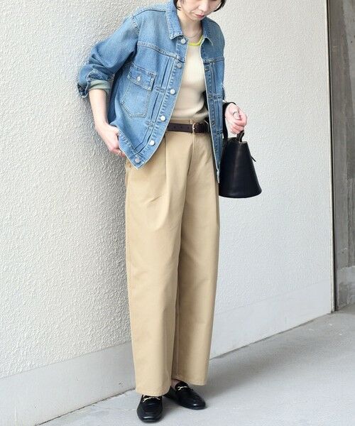 SHIPS / シップス Gジャン・デニムジャケット | SHIPS Colors:〈洗濯機可能〉アマヨリ デニム ジャケット◇ | 詳細24