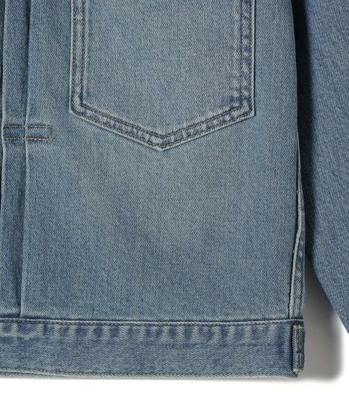 SHIPS / シップス Gジャン・デニムジャケット | 《予約》SHIPS Colors:〈洗濯機可能〉アマヨリ デニム ジャケット◆ | 詳細6