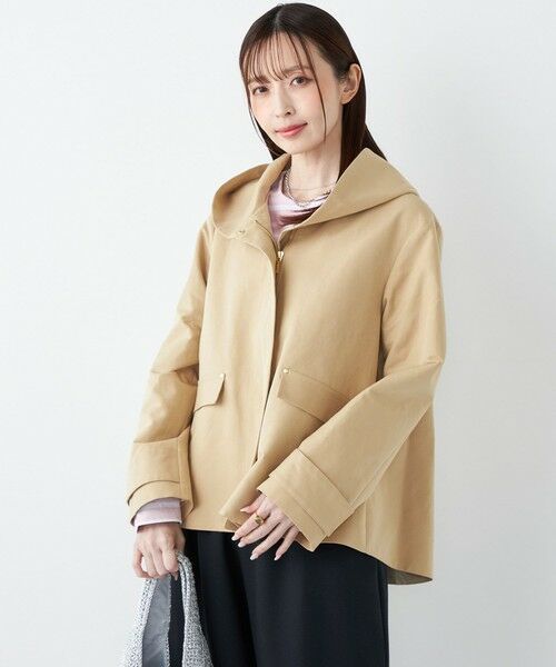 SHIPS / シップス その他アウター | 《予約》SHIPS Colors:〈手洗い可能〉フードカラー ショート コート◆ | 詳細10