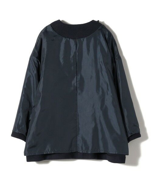 SHIPS / シップス その他アウター | 《予約》SHIPS Colors:〈手洗い可能〉ジャージーメルトン ノーカラー コート 2 | 詳細4