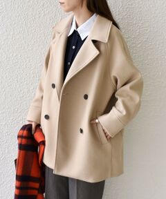 SHIPS / シップス ピーコート | SHIPS Colors:〈手洗い可能〉ジャージーメルトン ピーコート 2◇