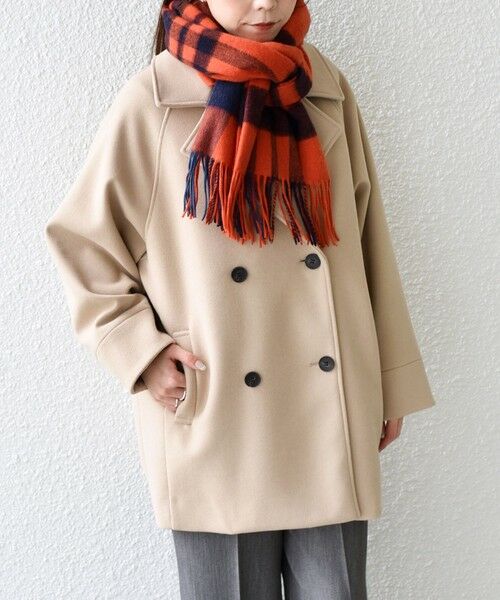 SHIPS / シップス ピーコート | SHIPS Colors:〈手洗い可能〉ジャージーメルトン ピーコート 2◇ | 詳細6