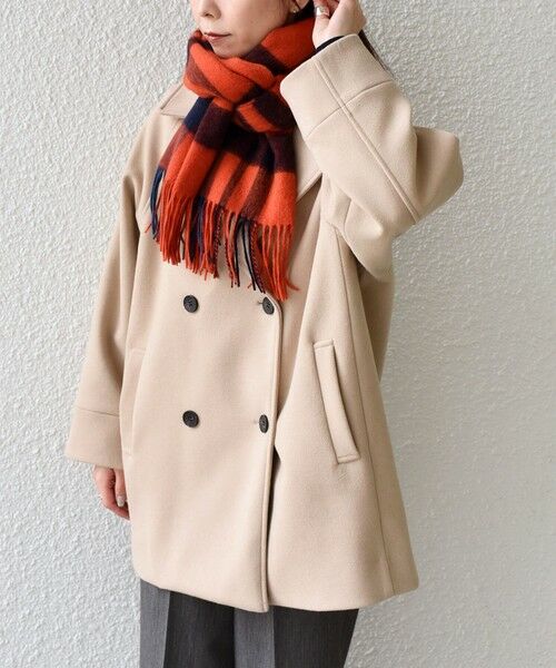 SHIPS / シップス ピーコート | SHIPS Colors:〈手洗い可能〉ジャージーメルトン ピーコート 2◇ | 詳細7