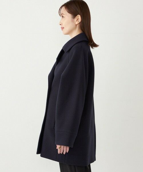 SHIPS / シップス ピーコート | 《予約》SHIPS Colors:〈手洗い可能〉ジャージーメルトン ピーコート 2◆ | 詳細10