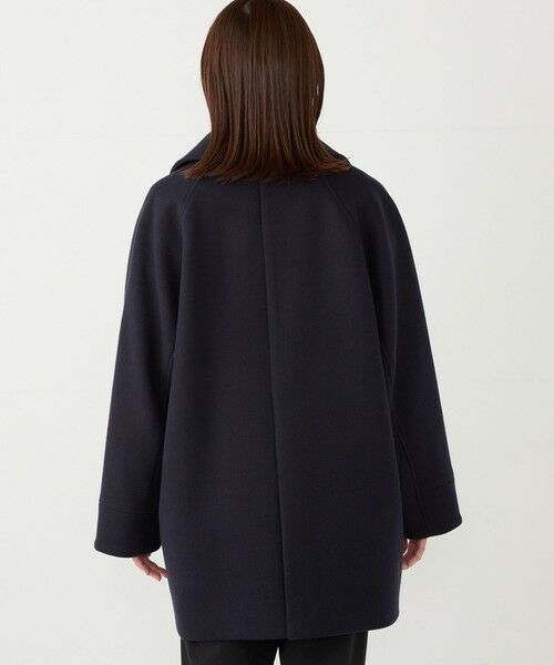 SHIPS / シップス ピーコート | 《予約》SHIPS Colors:〈手洗い可能〉ジャージーメルトン ピーコート 2◆ | 詳細11