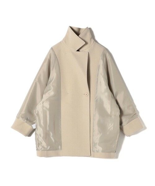 SHIPS / シップス ピーコート | 《予約》SHIPS Colors:〈手洗い可能〉ジャージーメルトン ピーコート 2◆ | 詳細7