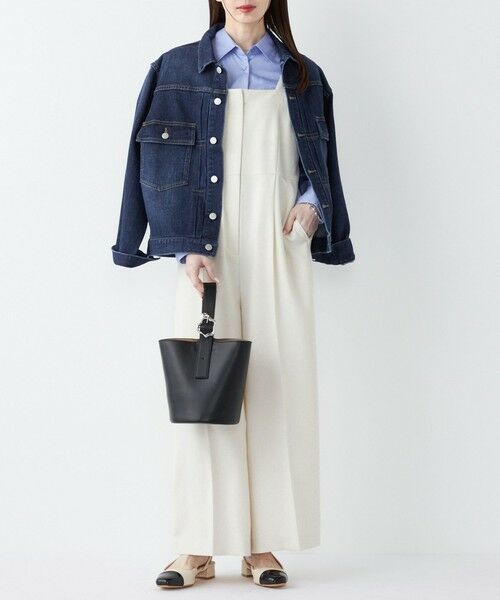 SHIPS / シップス サロペット・オールインワン | SHIPS Colors:〈手洗い可能〉ポリエステル/リネン スラブ オールインワン◇ | 詳細16