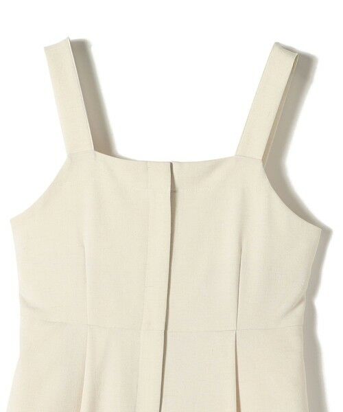 SHIPS / シップス サロペット・オールインワン | 《予約》SHIPS Colors:〈手洗い可能〉ポリエステル/リネン スラブ オールインワン◆ | 詳細4