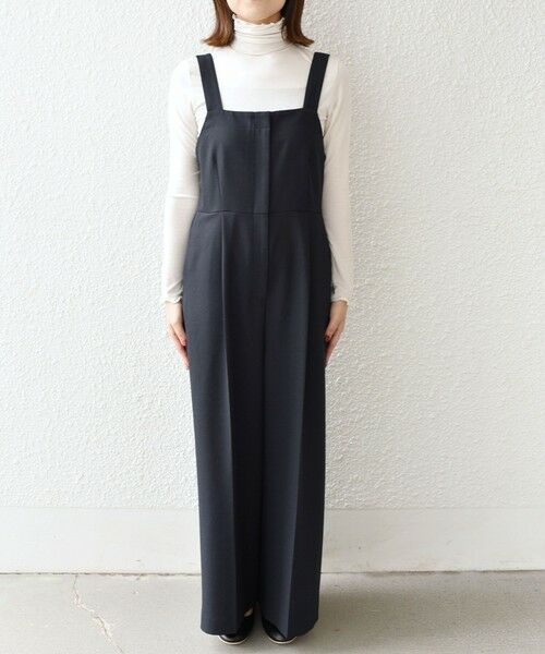 SHIPS / シップス サロペット・オールインワン | 《予約》SHIPS Colors:〈手洗い可能〉ポリエステル/リネン スラブ オールインワン◆ | 詳細16