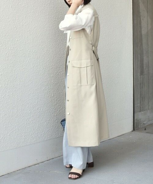 SHIPS / シップス ロング・マキシ丈ワンピース | SHIPS Colors:ミックスツイード フリンジ ワンピース 2◇ | 詳細9