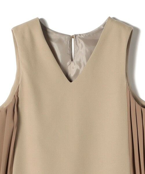 SHIPS / シップス ロング・マキシ丈ワンピース | SHIPS Colors:〈手洗い可能〉プリーツ コンビ ジャンパー ワンピース | 詳細14