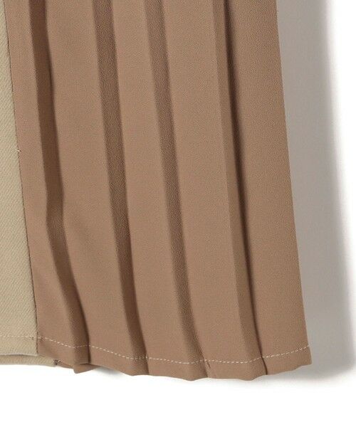 SHIPS / シップス ロング・マキシ丈ワンピース | SHIPS Colors:〈手洗い可能〉プリーツ コンビ ジャンパー ワンピース | 詳細16