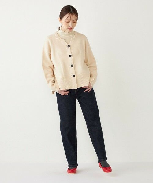 SHIPS / シップス カーディガン・ボレロ | SHIPS Colors:〈手洗い可能〉フラッフィー キーネック カーディガン 2 | 詳細9