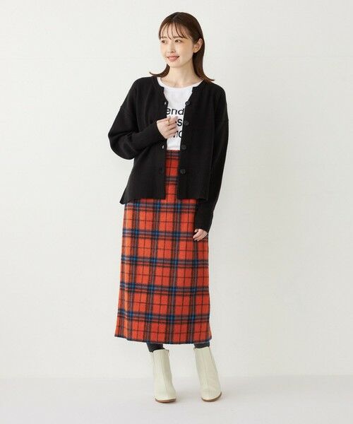 SHIPS / シップス カーディガン・ボレロ | SHIPS Colors:〈手洗い可能〉フラッフィー キーネック カーディガン 2 | 詳細12