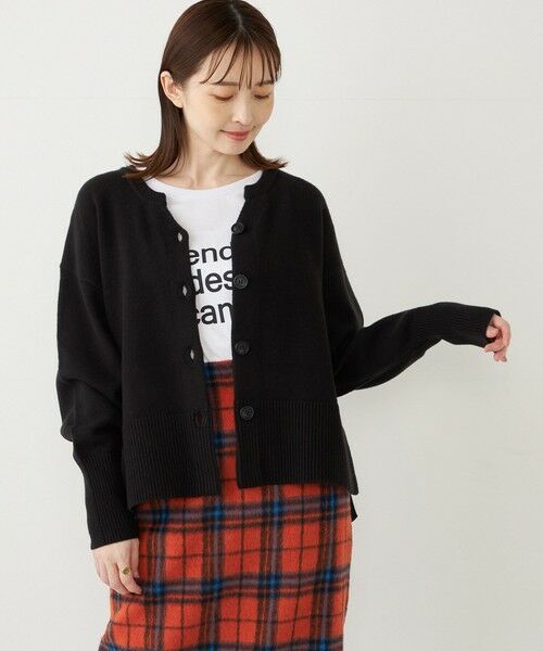 SHIPS / シップス カーディガン・ボレロ | SHIPS Colors:〈手洗い可能〉フラッフィー キーネック カーディガン 2 | 詳細13