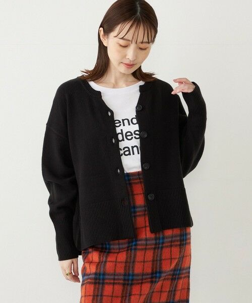 SHIPS / シップス カーディガン・ボレロ | SHIPS Colors:〈手洗い可能〉フラッフィー キーネック カーディガン 2 | 詳細15