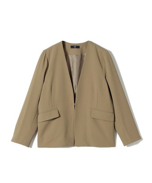SHIPS / シップス ノーカラージャケット | 《予約》SHIPS Colors:〈手洗い可能〉2WAYストレッチ Vカラー ジャケット◆ | 詳細1