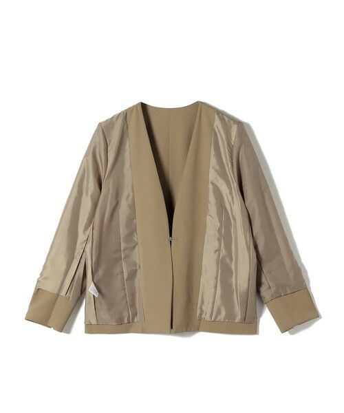 SHIPS / シップス ノーカラージャケット | 《予約》SHIPS Colors:〈手洗い可能〉2WAYストレッチ Vカラー ジャケット◆ | 詳細3