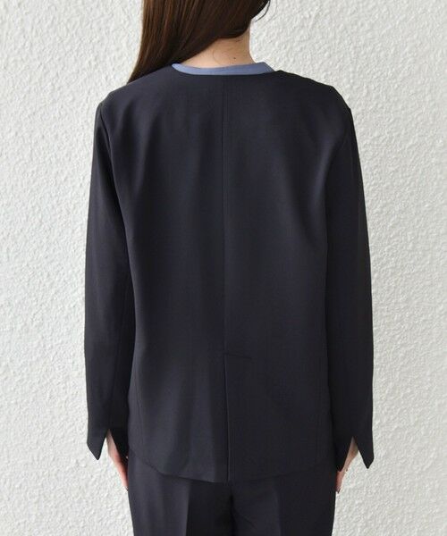 SHIPS / シップス ノーカラージャケット | 《予約》SHIPS Colors:〈手洗い可能〉2WAYストレッチ Vカラー ジャケット◆ | 詳細24