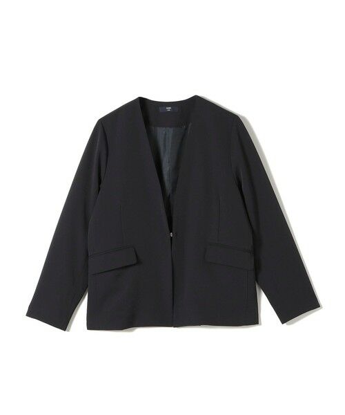 SHIPS / シップス ノーカラージャケット | 《予約》SHIPS Colors:〈手洗い可能〉2WAYストレッチ Vカラー ジャケット◆ | 詳細20