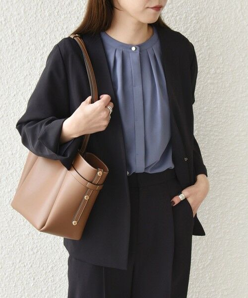 SHIPS / シップス ノーカラージャケット | 《予約》SHIPS Colors:〈手洗い可能〉2WAYストレッチ Vカラー ジャケット◆ | 詳細28