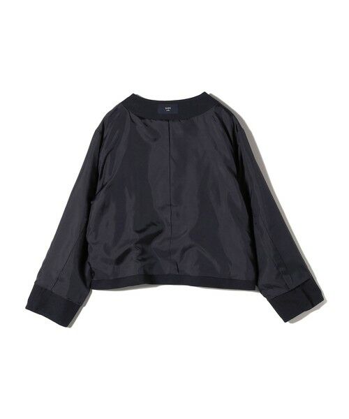 SHIPS / シップス ノーカラージャケット | 《予約》SHIPS Colors:〈手洗い可能〉ポリエステル/リネン スラブ ノーカラージャケット◆ | 詳細13