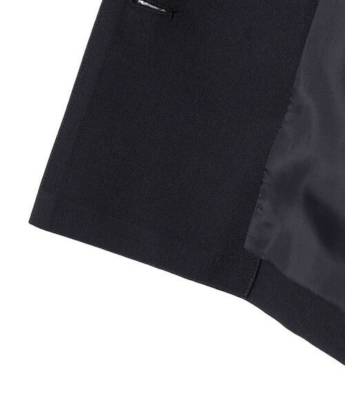 SHIPS / シップス ノーカラージャケット | 《予約》SHIPS Colors:〈手洗い可能〉ポリエステル/リネン スラブ ノーカラージャケット◆ | 詳細17