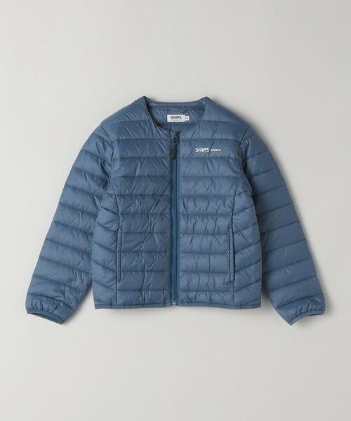 SHIPS / シップス ダウンジャケット・ベスト | SHIPS Colors:90〜140cm /〈洗濯機可能〉パディング ライト ジャケット（ブルー）