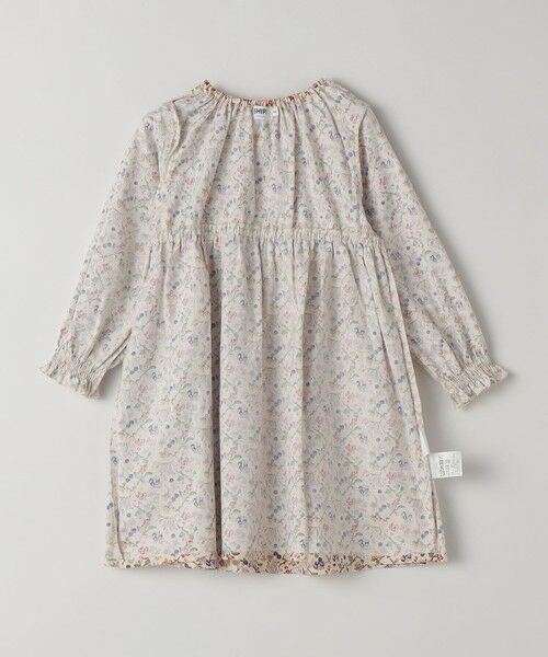 SHIPS / シップス ロング・マキシ丈ワンピース | 《予約》SHIPS Colors:90〜140cm/〈洗濯機可能〉スモッキング フラワーワンピース◆ | 詳細3