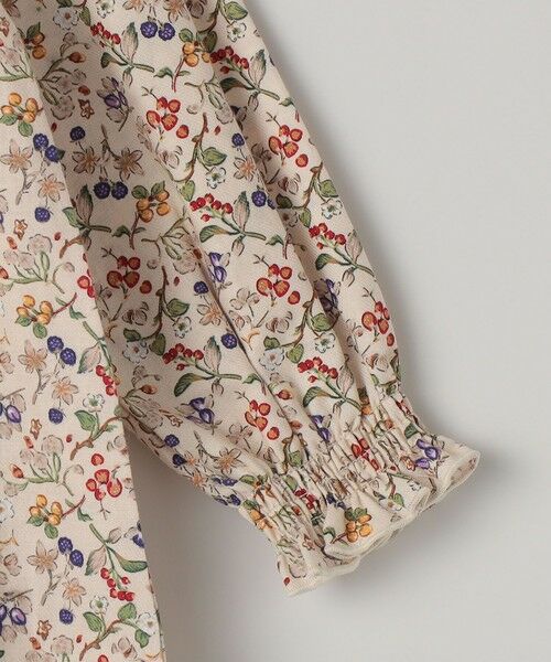 SHIPS / シップス ロング・マキシ丈ワンピース | 《予約》SHIPS Colors:90〜140cm/〈洗濯機可能〉スモッキング フラワーワンピース◆ | 詳細5