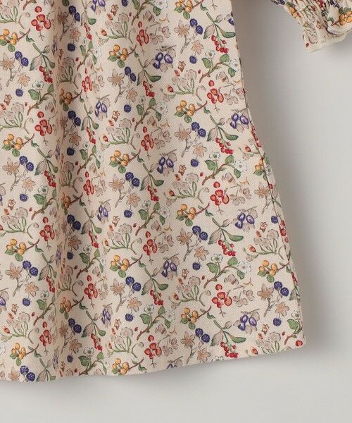 SHIPS / シップス ロング・マキシ丈ワンピース | 《予約》SHIPS Colors:90〜140cm/〈洗濯機可能〉スモッキング フラワーワンピース◆ | 詳細6