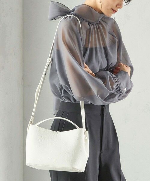 SHIPS / シップス ショルダーバッグ | 《予約》FEEL AND TASTE: boat S（オフホワイト）