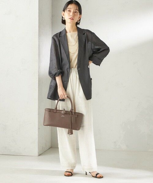 SHIPS / シップス トートバッグ | 《予約》George Cinq:BELTED TOTO BAG（S） | 詳細8