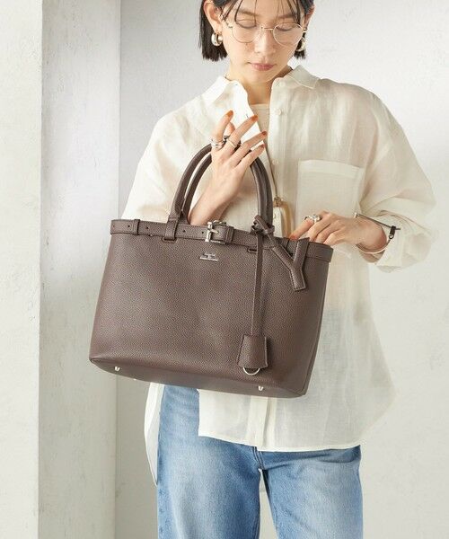 SHIPS / シップス トートバッグ | 《予約》George Cinq:BELTED TOTO BAG（M） | 詳細9