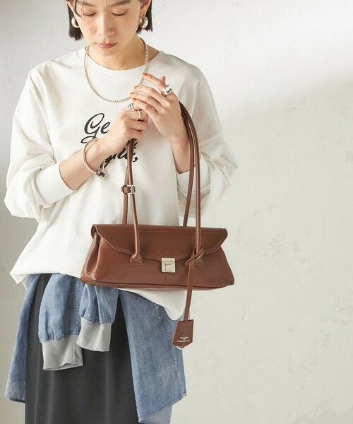 SHIPS / シップス ショルダーバッグ | 《予約》George Cinq:SHOULDER BAG（S）（キャメル）