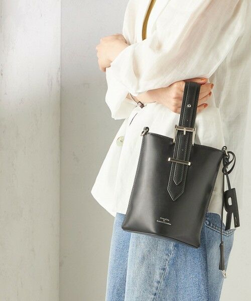 SHIPS / シップス トートバッグ | 《予約》George Cinq:BUCKET BAG（S）（ブラック）
