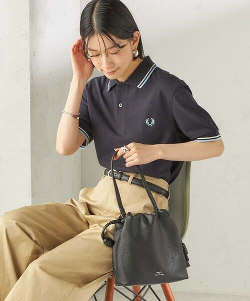 SHIPS / シップス メッセンジャーバッグ・ウエストポーチ | 《一部追加予約》【WEB限定】George Cinq:DRAWSTRING BAG（S） | 詳細12