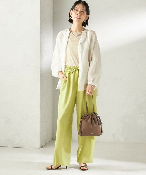 SHIPS / シップス メッセンジャーバッグ・ウエストポーチ | 《予約》George Cinq:DRAWSTRING BAG（S） | 詳細11