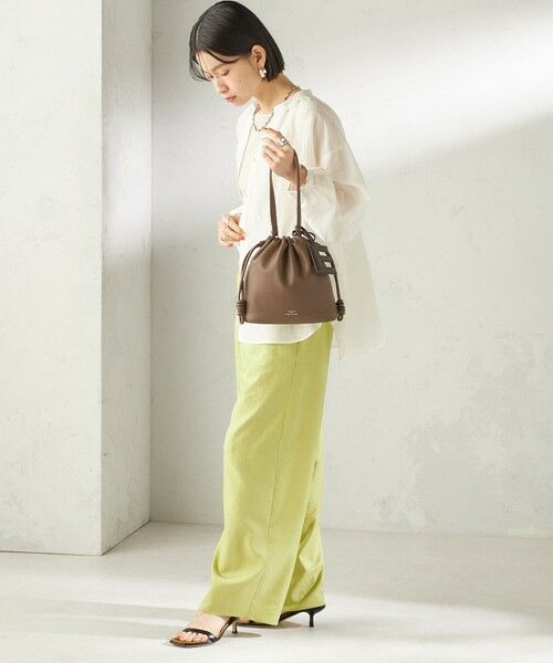 SHIPS / シップス メッセンジャーバッグ・ウエストポーチ | 《予約》George Cinq:DRAWSTRING BAG（S） | 詳細12