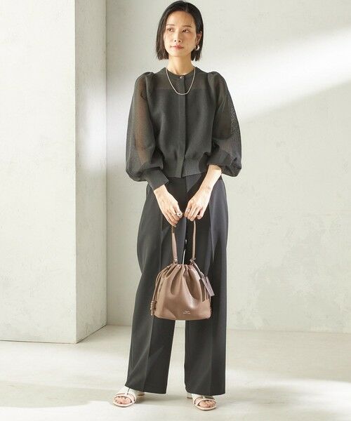 SHIPS / シップス メッセンジャーバッグ・ウエストポーチ | 《予約》George Cinq:DRAWSTRING BAG（S） | 詳細13