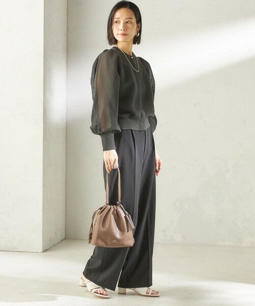 SHIPS / シップス メッセンジャーバッグ・ウエストポーチ | 《予約》George Cinq:DRAWSTRING BAG（S） | 詳細14