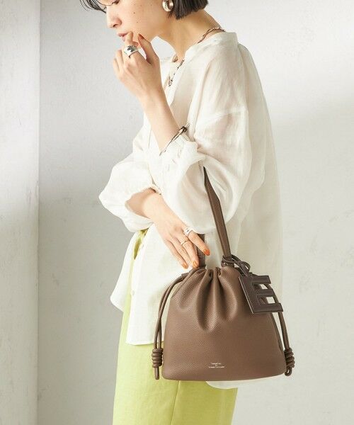 SHIPS / シップス メッセンジャーバッグ・ウエストポーチ | 《一部追加予約》【WEB限定】George Cinq:DRAWSTRING BAG（S） | 詳細17