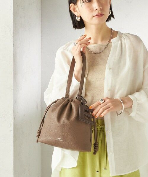 SHIPS / シップス メッセンジャーバッグ・ウエストポーチ | 《予約》George Cinq:DRAWSTRING BAG（S） | 詳細8