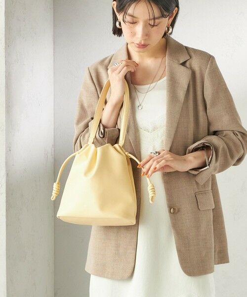 SHIPS / シップス メッセンジャーバッグ・ウエストポーチ | 《予約》George Cinq:DRAWSTRING BAG（S） | 詳細27