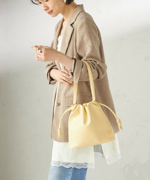 SHIPS / シップス メッセンジャーバッグ・ウエストポーチ | 《予約》George Cinq:DRAWSTRING BAG（S） | 詳細28