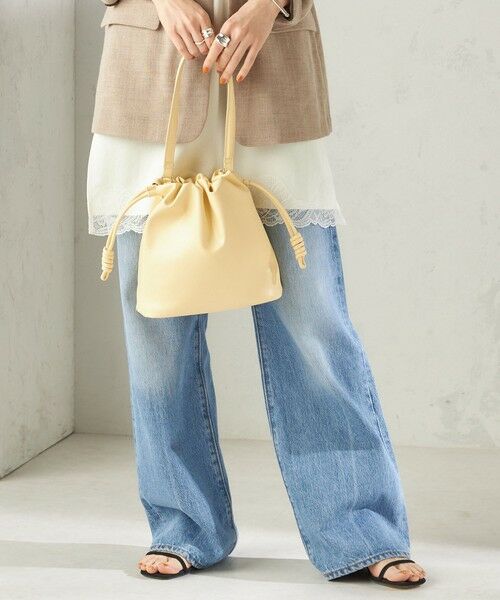 SHIPS / シップス メッセンジャーバッグ・ウエストポーチ | 《予約》George Cinq:DRAWSTRING BAG（S） | 詳細29