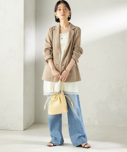 SHIPS / シップス メッセンジャーバッグ・ウエストポーチ | 《予約》George Cinq:DRAWSTRING BAG（S） | 詳細30