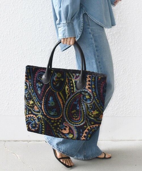 SHIPS / シップス トートバッグ | 《予約》【WEB限定】ジャカード トート バッグ | 詳細15