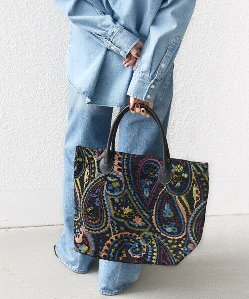 SHIPS / シップス トートバッグ | 《予約》【WEB限定】ジャカード トート バッグ | 詳細17